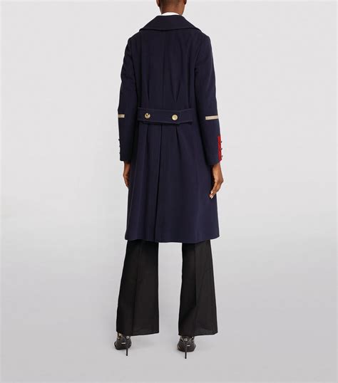 red gucci pea coat|Gucci Pea Coat .